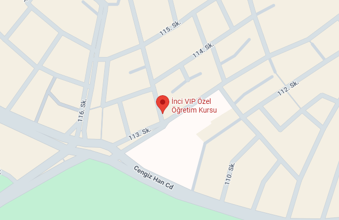 İnci VIP konum haritası